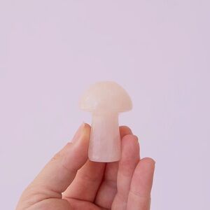 Rose Quartz Mushroom